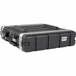 Tripp Lite SRCASE2U valigetta porta attrezzi Baule da viaggio Nero (Eaton Tripp Lite Series 2U ABS Server Rack Equipment Flight Case Shipping Transportation - Contenitore per trasporto - nero - 2U ...