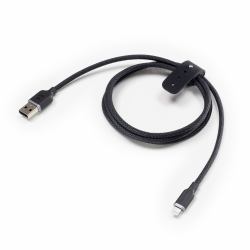 ZAGG 409912821 cable de teléfono móvil Negro 1 m USB A Lightning (mophie USB-A to Lightning cable 1m Bla)