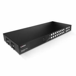 Lindy 38334 matriz de conmutación Matriz de conmutación AV Pantalla incorporada 43 W (8x8 HDMI 4K60 Matrix - Warranty: 24M)