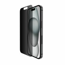 Belkin OVA147ZZ filtro para monitor 15,5 cm [6.1"] Smartphone Filtro de privacidad para pantallas sin marco 9H (BELKIN TEMPEREDGLASS PRIVACY AM - SCREEN PROTECTOR - IPHONE 15/14)