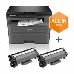 Brother DCP-L2627DWXL Laser A4 1200 x 1200 DPI 32 ppm Wifi (DCP-L2627DWXL ALL-IN-BOX BUNDLE - 3IN1 MONO LASER PRINTR DARK GREY)