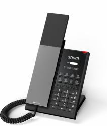 Snom HD350W teléfono IP Negro Wifi (HD350W - 1-LINE NEXT GEN SIP CORDED PHONE)