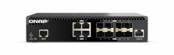 QNAP QSW-M3212R-8S4T switch Gestionado 10G Ethernet [100/1000/10000] 1U 