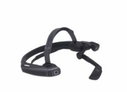 RealWear 127141 dispositivo de visualización montado en un casco Pantalla con montura para sujetar en la cabeza Negro (RealWear - rem over hovedet for smartb)