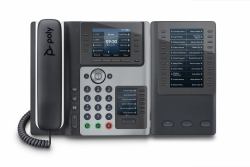 POLY EDGE E450 IP PHONE AND - POE-ENABLED NUVIAS