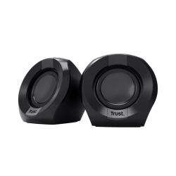 Trust Polo conjunto de altavoces 4 W Universal Negro 2.0 canales De 1 vía ([A] Trust POLO 2.0 Speaker Set USB 25164)