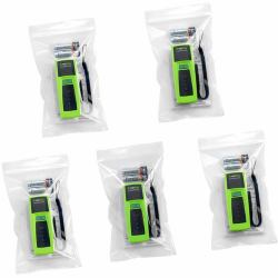 NetAlly LinkSprinter 300 Comprobador de alimentación PoE Verde (NETALLY LINKSPRINTER 300 PACK 5 UK ONLY)
