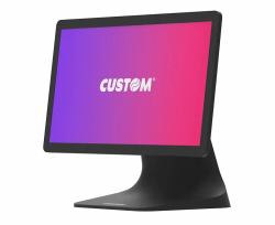 CUSTOM ARAGON i5-6200U 2,3 GHz Todo-en-Uno 39,6 cm [15.6"] 1024 x 768 Pixeles Pantalla táctil Negro (PCPOS ARAGON 15.6IN J6412 - 8/128GB BLACK)