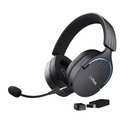 Trust GXT 491 Fayzo Headset Wired & Wireless Head-band Gaming USB Type-C Bluetooth Black 