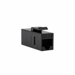Keystone Coupler Cat.5e UTP, - 2xRJ45, black - Warranty: 48M