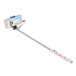 Ultron 173950 palo para autofotos Smartphone Rosa, Plata, Blanco (Selfie Stick Smartphone Pink, - Silver, White - Warranty: 12M)