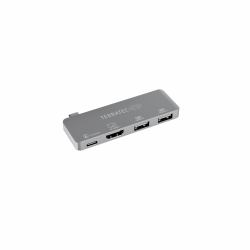 Terratec Connect c4 USB 3.2 Gen 1 [3.1 Gen 1] Type-C Plata 