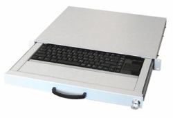 aixcase AIX-19K1UKUSTP-W teclado Industrial USB Internacional de EE.UU. Blanco 