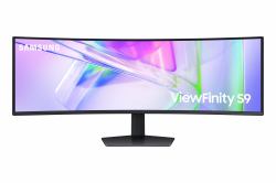 Samsung S95UC computer monitor 124.5 cm [49"] 5120 x 1440 pixels Dual QHD LCD Black (Samsung ViewFinity S9 S49C950UAU skÃ¦rm)