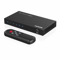 Microconnect MC-HDMISWITCH0301-4K interruptor de video (4K@60Hz HDMI Switch 3x1, HDCP - 2.2, w/ Remote control - Warranty: 300M)