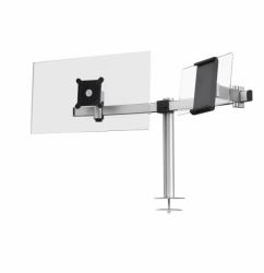 Durable 508823 soporte para monitor 86,4 cm [34"] Escritorio Plata 