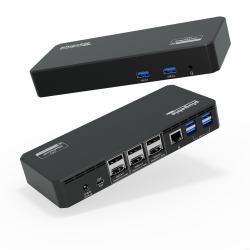 Plugable Technologies UD-6950PDZ-UK base para portátil y replicador de puertos Alámbrico USB 3....