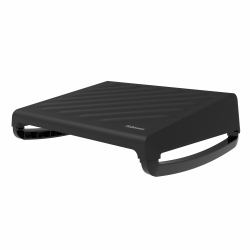 Fellowes Breyta Fussstuetze schwarz 3 Höheneinstellungen Schaukelfunktion Negro (Fellowes Breyta Foot Rest Black)