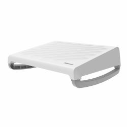 Fellowes Breyta Fussstuetze weiß 3 Höheneinstellungen Schaukelfunktion Blanco (Fellowes Breyta Foot Rest White)
