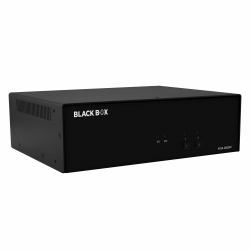 Black Box NIAP4 SECURE KVM SWITCH, DUAL HEAD, 2-PORT, HDMI/DP COMBO-IF OUTSIDE TAPE IS BRO interr...