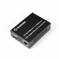 Black Box LGC215A-R2 convertidor de medio 1000 Mbit/s Multimodo, Monomodo Negro 
