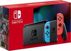 Nintendo Switch videoconsola portátil 15,8 cm [6.2"] 32 GB Pantalla táctil Wifi Azul, Gris, Rojo (Nintendo Switch Neon-Rot / Neon-Blau [)