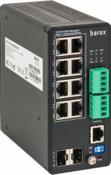 Barox RY-LPITE-802GBTME switch No administrado L2/L3 Gigabit Ethernet [10/100/1000] Energía sobr...
