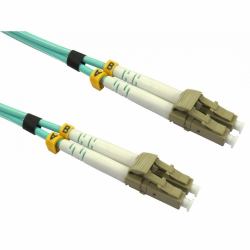 Cables Direct FB4M-LCLC-200D cavo InfiniBand e in fibra ottica 20 m LC Colore acqua (CDL 20m OM4 Fibre Cable LC-LC)