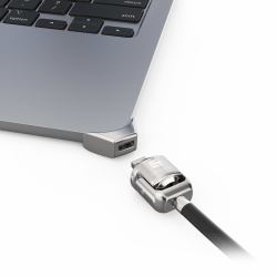 Compulocks MBALDG05KL cable antirrobo Plata (LEDGE LOCK ADAPTER FOR/ MACBOOK - AIR 15IN M2-M4 +KEYED CBL LOCK S)