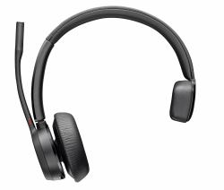 HP Poly Auriculares Poly Voyager 4310 USB-A con certificación para Microsoft Teams + llave BT700 