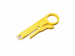 Equip 129412 crimpadora Herramienta combinada Amarillo (Punch Down Tool With Wire - Stripper - Warranty: 12M)