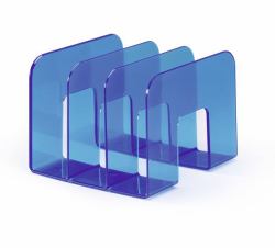 Durable 1701395540 bandeja de escritorio/organizador Azul, Transparente (Desk Tray/Organizer Blue, - Transparent - Warranty: 12M)