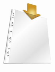 Durable 265919 protector de hojas 210 x 297 mm [A4] Polipropileno [PP] 100 pieza[s] (Durable STANDARD Punched Pockets 100 A4 [100])