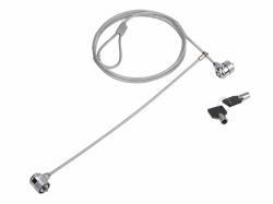 Conceptronic CNBSLOCK15T cable antirrobo Plata 1,5 m (Keyed Dual Head Laptop Lock, - 1.5M - Warranty: 12M)