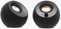 Creative Labs Pebble V3 Negro Inalámbrico y alámbrico 8 W (Creative Pebble V3 51MF1700AA000)