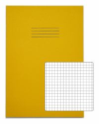 RHINO VEX668-1175-6-C libro de ejercicios (RHINO A4 Exercise Book 80 Page Yellow S7 [Pack of 50])