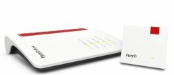 Mesh Set 7530 AX + 1200 AX Dual-band [2.4 GHz/5 GHz] Wi-Fi 6 [802.11ax] Rosso, Bianco 4 3G Interno (FRITZ! Mesh Set 7530)