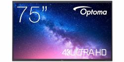 Optoma 5753RK pizarra blanca interactiva 190,5 cm [75"] 3840 x 2160 Pixeles Pantalla táctil (5753RK 75 INTERACTIVE FLAT PAN)