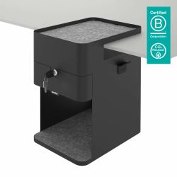 Dataflex Bento 500 organizador para cajón de escritorio Acero Negro (Dataflex Bento desktop locker - black [None warranty])