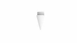 DEQSTER 80-736721 Accesorio para pluma estilográfica Blanco 2 pieza[s] (REPLACEMENT TIPS FOR PENCIL - #PQ1 2 PIECES [APPLE IPAD)