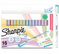 Sharpie 2182115 marcador 16 pieza[s] Azul, Marrón, Verde, Naranja, Rosa, Púrpura, Amarillo (Sharpie 2182115 S-Note Duo Dual-Ended Creative Markers Pack of 16)