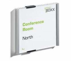 Durable INFO SIGN Supporto per segnale 15 x 15cm Acrilico, Alluminio Argento (Durable Doorplate INFO SIGN 149x149mm)