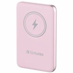 Verbatim Charge 'n' Go Polímero de litio 10000 mAh Cargador inalámbrico Rosa (VERBATIM CHARGE'N'GO MAGNETIC WIRELESS PWR BNK 10000 PINK)