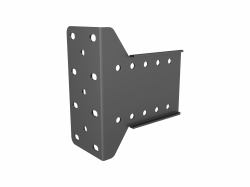 Multibrackets 7350073737338 accesorio para soporte de monitor (M Pro Series - Single display plate from wall)