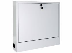 Multibrackets 0419 caja de seguridad para PC Blanco Acero 1 pieza[s] (Multibrackets M Public Computer Security Cabinet Basic I)