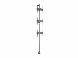 Multibrackets 4165 soporte para pantalla de señalización 165,1 cm [65"] Negro (Multibrackets M Floor to Wall Mount Pro MBFW3U)