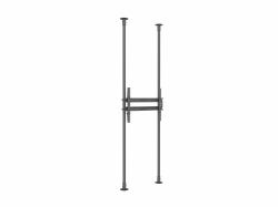 Multibrackets 7932 soporte para pantalla de señalización 2,54 m [100"] Negro (Multibrackets M Floor to Ceiling Mount Pro MBFC2P1UHD)