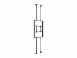 Multibrackets 6863 carcasa protectora para pantalla de señalización (Multibrackets M Pro Series Enclosure Floor to Ceiling Mount B2B 55' Medium Black)