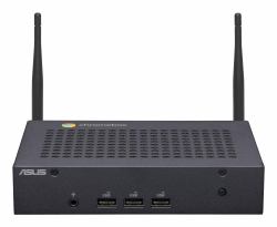 ASUS Chromebox CF40-BC012UN Intel® Celeron® N N4500 8 GB LPDDR4x-SDRAM 64 GB eMMC ChromeOS Mini PC Negro (ASUS Fanless Chromebox CF40 BC012UN - Mini PC 1 x Celeron N4500 / up to 2.8 GHz - RAM 8 G...