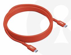 CLUB3D Cable certificado USB2 tipo C bidireccional USB-IF Datos 480 Mb, PD 240 W [48 V/5 A] EPR M...